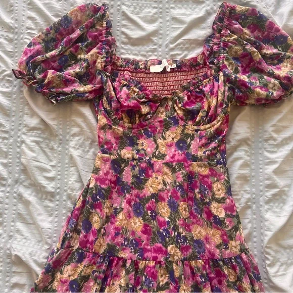 Astr | Dresses | Astr The Label Soho Floral Sweetheart Puff Sleeve Midi Dress | Poshmark Astr | Dresses | Astr The Label Soho Floral Sweetheart Puff Sleeve Midi Dress | Poshmark